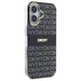 Калъф за iPhone 16 с повтаряща се текстура на DKNY с райета