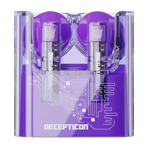 Безжични слушалки Transformers TF-T08 Bluetooth 5.3 лилави