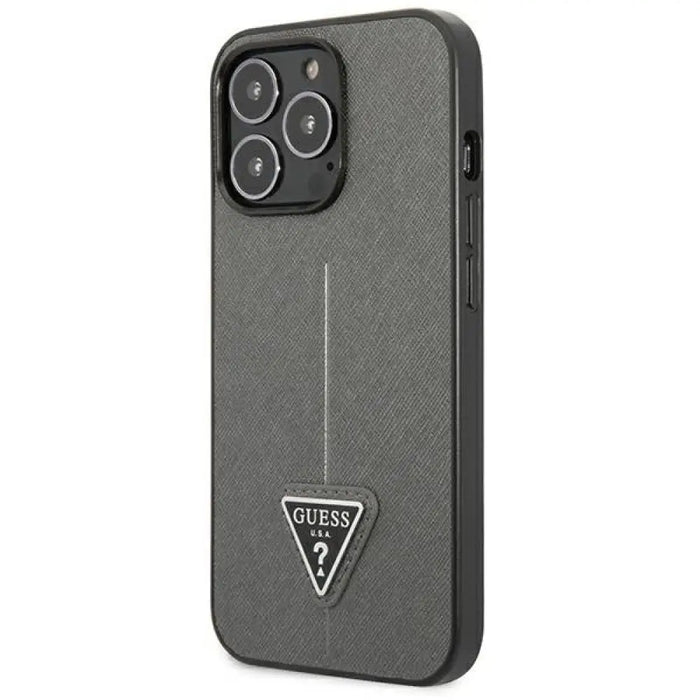 Калъф Guess Saffiano Triangle Logo за iPhone 13 Pro Max