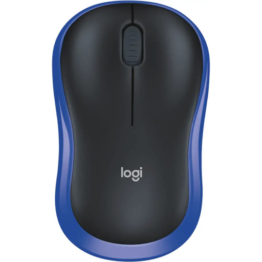 Безжична оптична мишка LOGITECH M185 USB Син/Черен