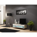 Стойка за телевизор Cama VIGO NEW 30/140/40 сонома/бял гланц