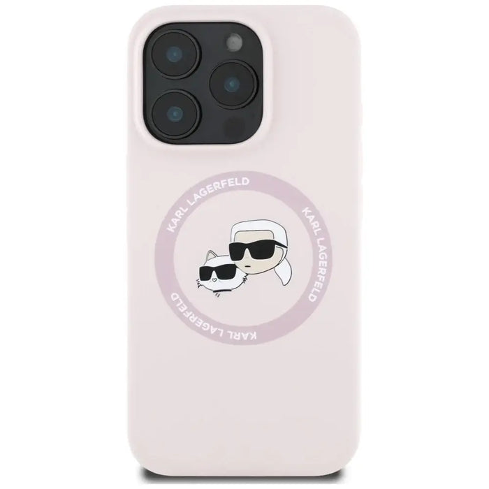 Силиконов калъф Karl Lagerfeld MagSafe с двойни глави