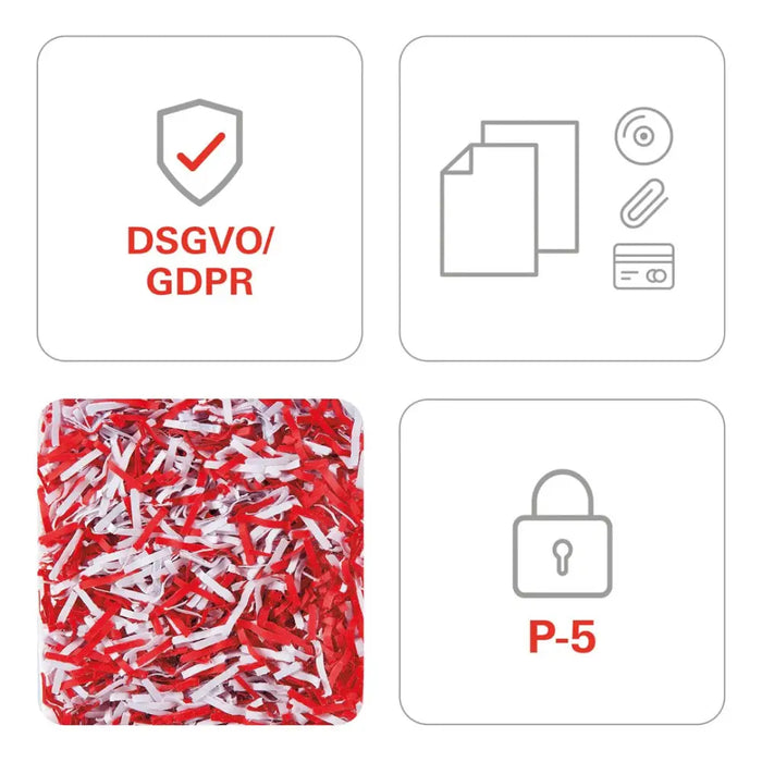 Шредер за документи HSM shredstar X12pro 2 x 15 mm