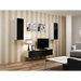 Стойка за телевизор Cama VIGO 140 30/140/40 бяло/черно гланц