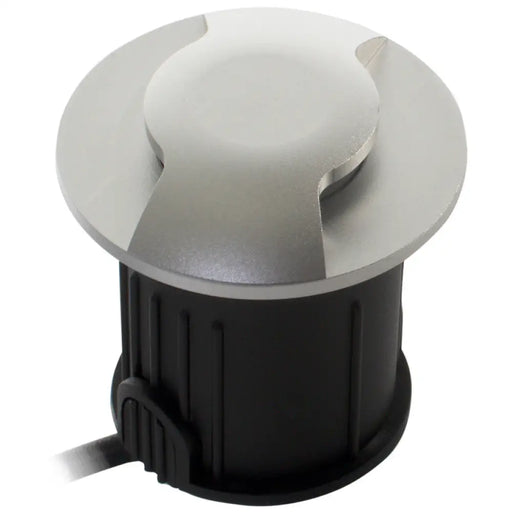 LED ТЯЛО ЗА ВГРАЖДАНЕ В ЗЕМЯ 24V 3W 6000K IP67 Ф60 СРЕБРО
