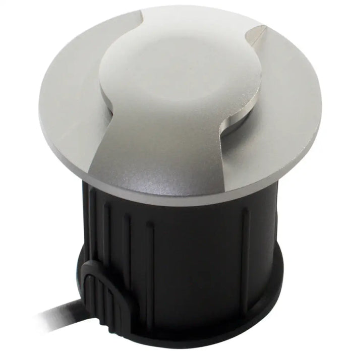 LED ТЯЛО ЗА ВГРАЖДАНЕ В ЗЕМЯ 24V 3W 6000K IP67 Ф60 СРЕБРО