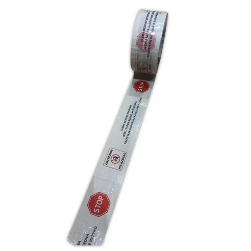 Тиксо BSTech опаковка с печат 48х100м. ’СТОП предпазна