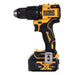 КОМПЛЕКТ ЗА ЕЛЕКТРОИНСТРУМЕНТИ DEWALT DCK2062M2T (DCD709