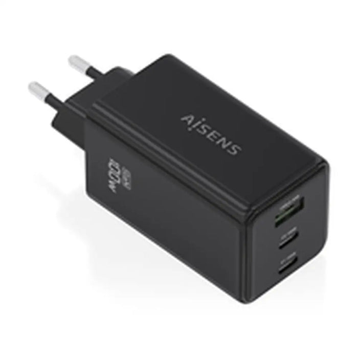 Безжично зарядно Aisens ASCH-100W3P052-BK Черен 100 W