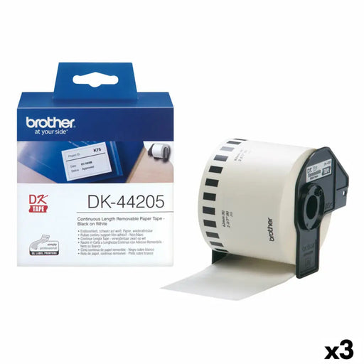 Етикети за принтер Brother DK-44205 62 mm x 30,48 m