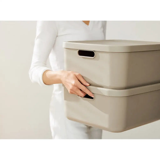 КУТИЯ ЗА СЪХРАНЕНИЕ 20L КАПУЧИНО ROTHO ALBULA