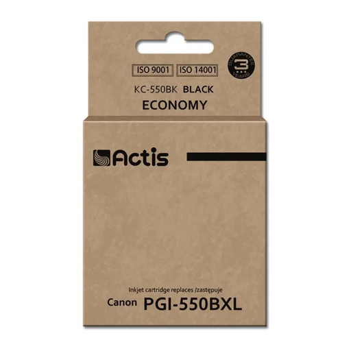 Мастило Actis KC-550Bk (заместител за Canon PGI-550BK;