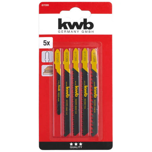 КОМПЛЕКТ НОЖЧЕТА ЗА ПРОБОДЕН ТРИОН 5 БР. KWB