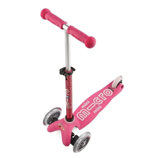 Микро триколесен скутер/райдър Mini 3in1 Deluxe Pink