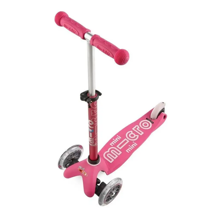 Микро триколесен скутер/райдър Mini 3in1 Deluxe Pink