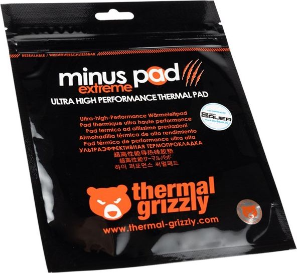 Термопроводящ пад Thermal Grizzly Minus Pad Extreme, 120 х 20 х 0.5 mm