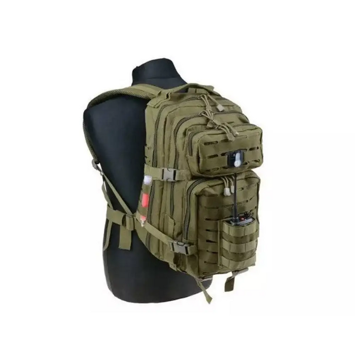 Раница тип Assault Pack (Laser Cut) - маслинено зелена