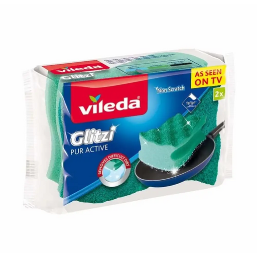 Профилна гъба за почистване Vileda Pur Active 2 бр.