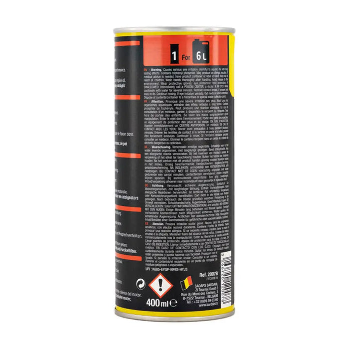 ДОБАВКА ЗА МАСЛОТО ВЪЗСТАНОВЯВА МЕТАЛА 400ML BARDAHL