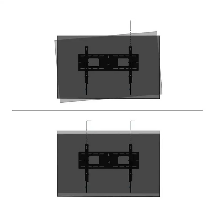 Стойка за стена Neomounts Level-750 (XL 125 kg накланяща