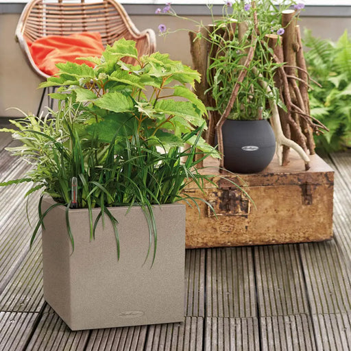 КАШПА 30X30CM С НАПОИТЕЛНА СИСТЕМА LECHUZA CANTO