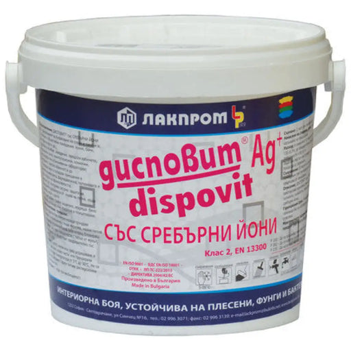 ИНТЕРИОРНА БОЯ СЪС СРЕБЪРНИ ЙОНИ AG + LACKPROM ДИСПОВИТ