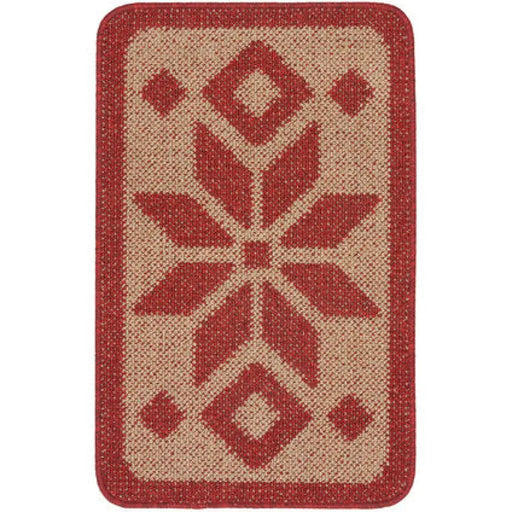 ПЪТЕЧКА С ГУМЕНА ОСНОВА NIKOTEX FUEGO 50Х120 СМ. ЧЕРВЕНА