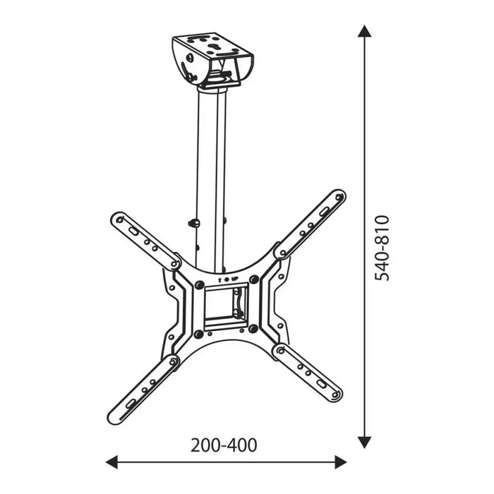 Поставка за телевизор TM Electron 30 Kg 26-55’’