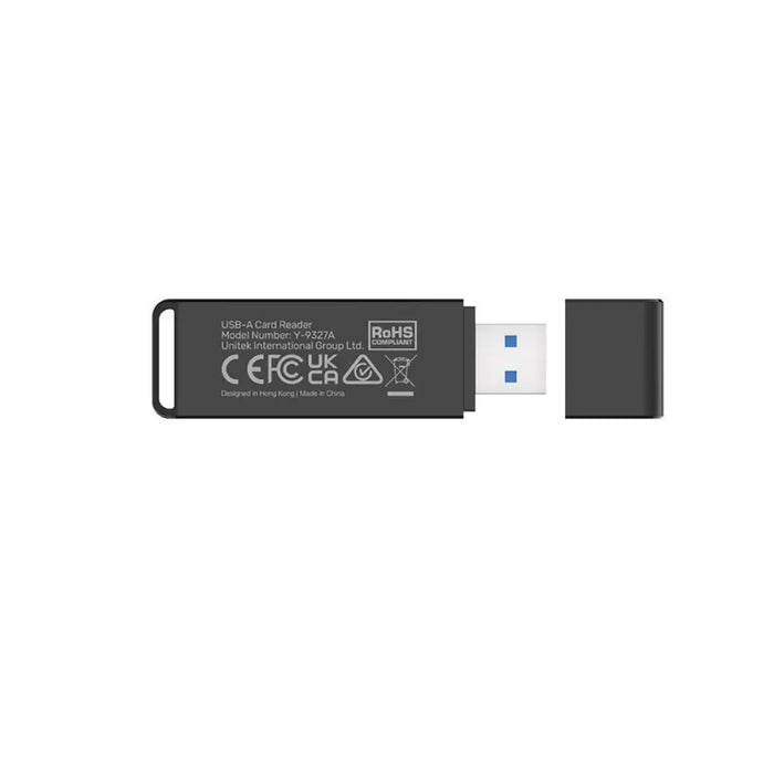 Външен четец за карти Unitek Y-9327A Черен