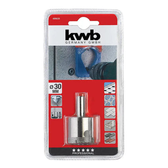 ДИАМАНТЕНА БОРКОРОНА Ф 30 ММ KWB