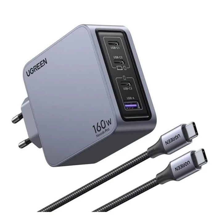 УНИВЕРСАЛНО ЗАРЯДНО УСТРОЙСТВО X763 220V 3xUSB-C 1xUSB A