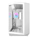 Кутия за компютър Darkflash DY470 (бяла) + 4 вентилатора