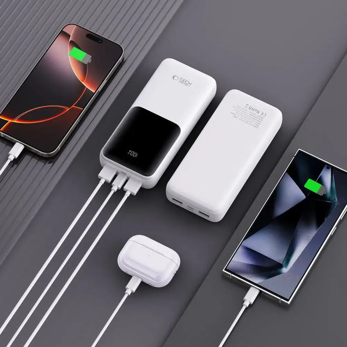 Преносима батерия Powerbank Tech-Protect PB02 20000mAh
