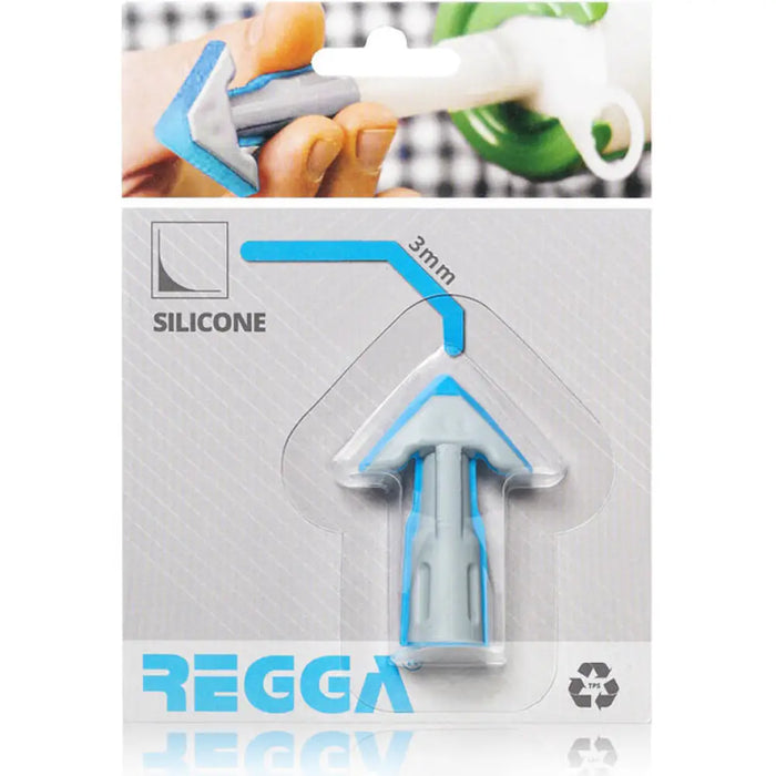НАКРАЙНИК ЗА СИЛИКОН REGGA ОВАЛ 3 ММ