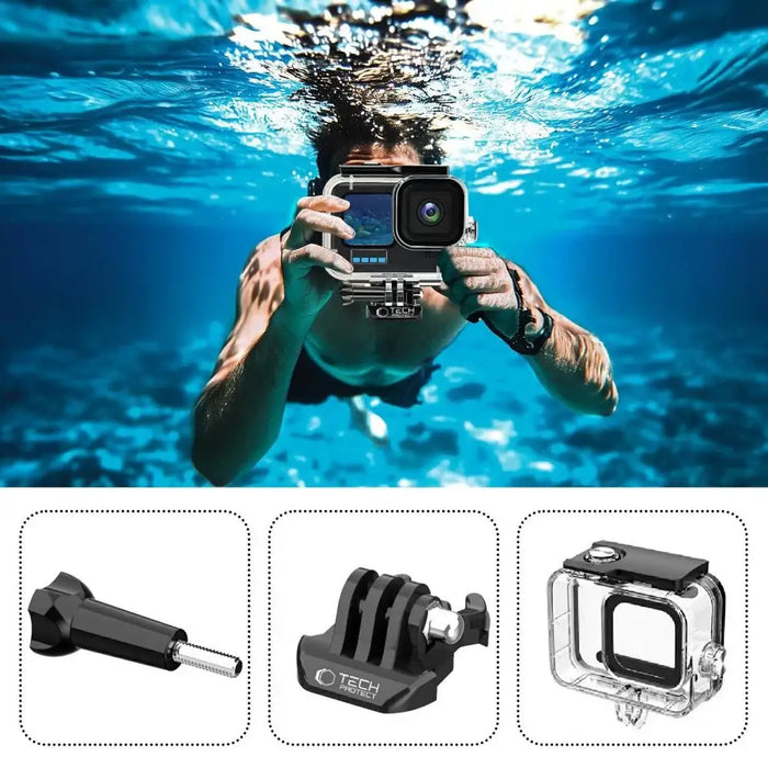 Водоустойчив калъф Tech-Protect GA200 за GoPro Hero 9 / 10