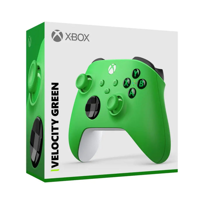Безжичен контролер Microsoft Xbox Зелен Bluetooth/USB