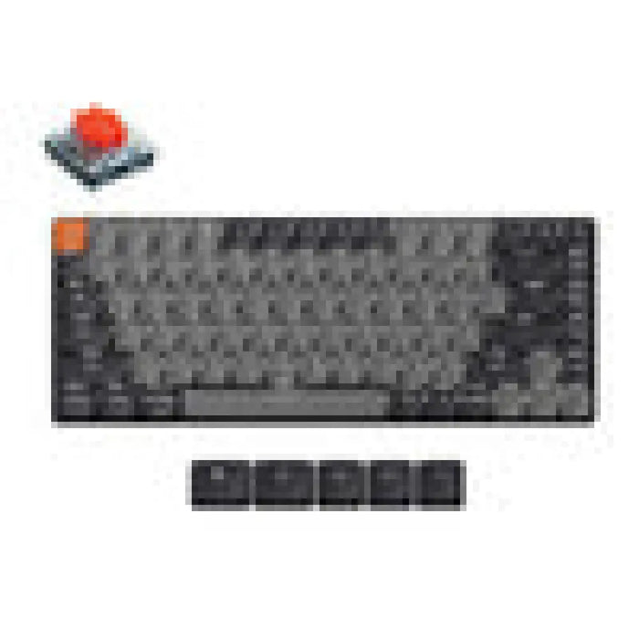 Безжична нископрофилна клавиатура Keychron K3 LED Red
