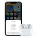 Безжични слушалки Apple AirPods MPNY3LL/A (3-то поколение