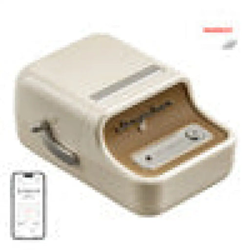 Преносим етикетен принтер Niimbot B21 Pro (крем)
