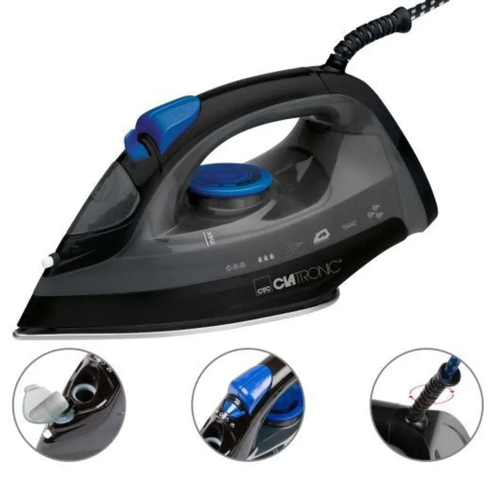 Ютия Clatronic DB 3703 Суха и парна ютия Подметка