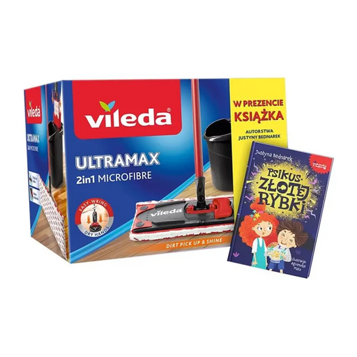 Моп и кофа Vileda Ultramax BOX + детска книжка ’Шега