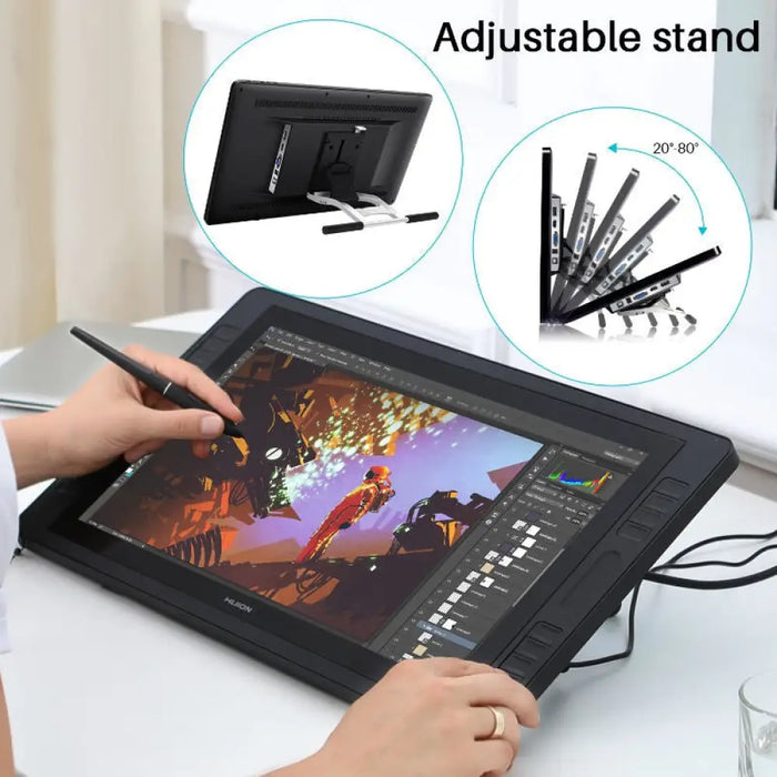 Графичен таблет HUION Kamvas Pro 20 5080 lpi 434.88 x