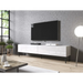 Шкаф RTV SLIDE върху черна стоманена рамка 200x40x50 см