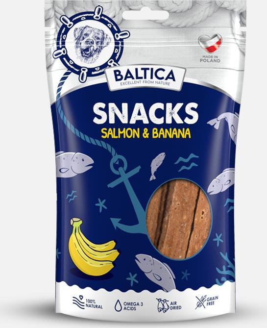 BALTICA EXCELLENT Снек Сьомга и Банан 80 г