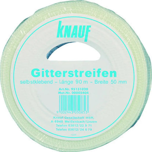 МРЕЖЕСТА САМОЗАЛЕПВАЩА ЛЕНТА ЗА ФУГИ 90М KNAUF
