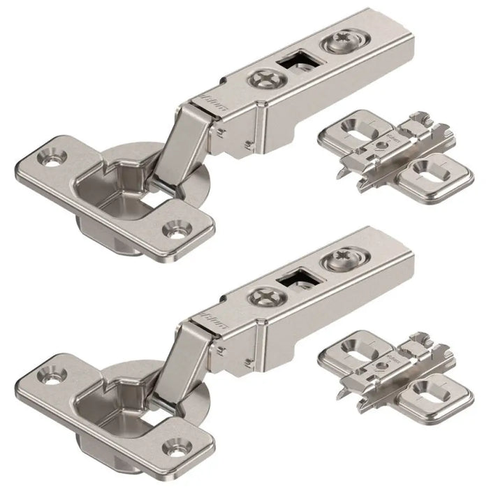 ПАНТА ПОКРИТ КАНТ (НИСКО РАМО) 2 БРОЯ BLUM CLIP 71M2550