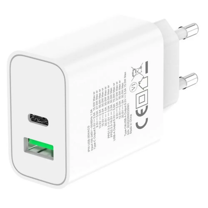 Зарядно за мобилни устройства Techly IPW-USB-30WACG