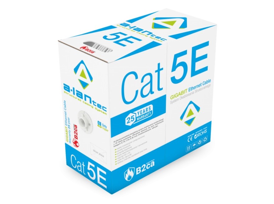 ALANTEC U/UTP Cat.5e LSOH 4PR B2ca 305m кабел (ЛИЛАВО покритие)