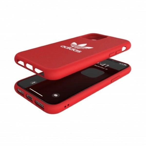 Калъф Adidas Moulded Case Canvas за iPhone 11 Pro - червен