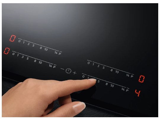 AEG IKB64410FB Черен Зонален индукционен плот за вграждане 59 см 4 зони